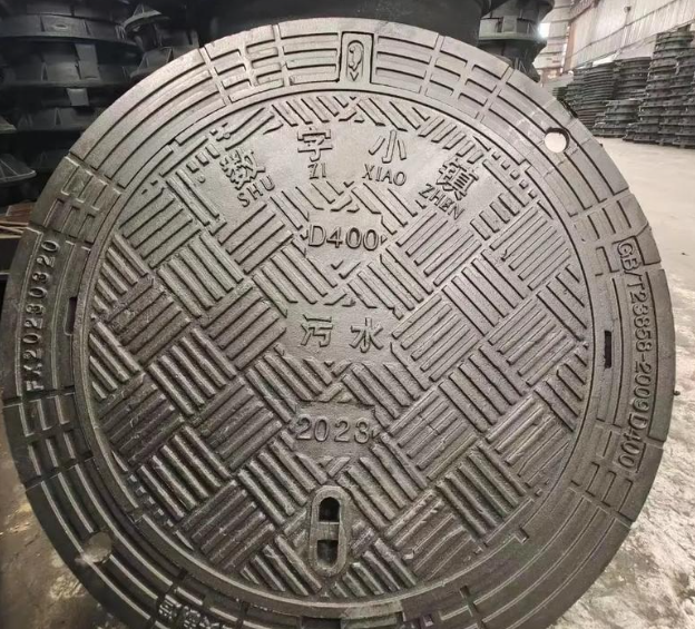 鄂托克球墨铸铁防沉降井盖展示
